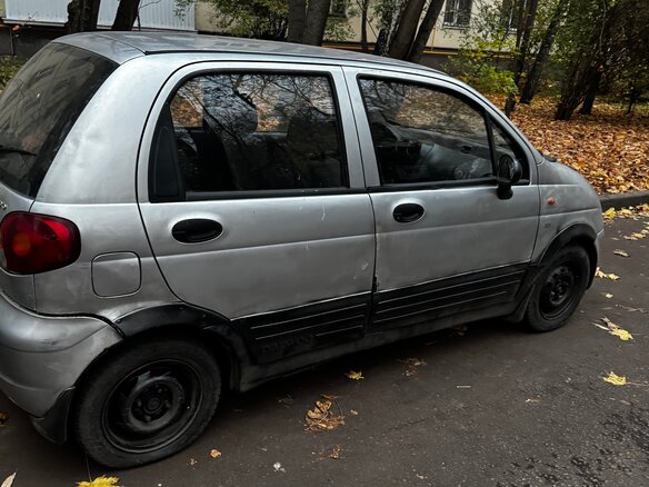 2004 Daewoo Matiz I Рестайлинг, серый, 60000 рублей - вид 3