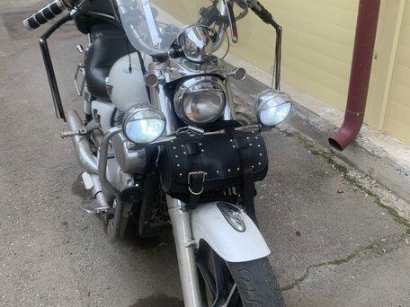 1993 Kawasaki VN1500 Vulcan, белый, 360000 рублей, вид 2