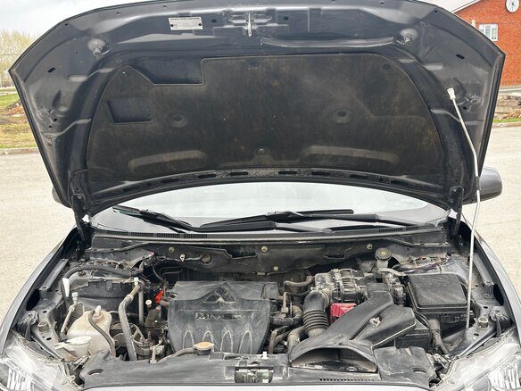 2011 Mitsubishi Lancer X Рестайлинг, серый, 900000 рублей - вид 8