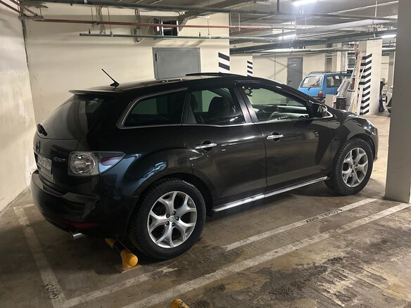 2011 Mazda CX-7 I Рестайлинг, чёрный - вид 6