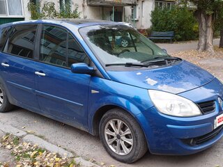2007 Renault Scenic Grand II Рестайлинг, синий, 445000 рублей, вид 2