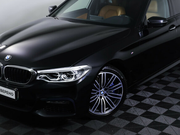 2018 BMW 5 серии 530i xDrive VII (G30/G31/G38), чёрный - вид 21