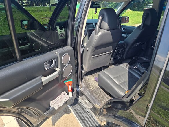 2008 Land Rover Discovery III, чёрный - вид 14