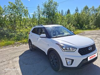 2021 Hyundai Creta I Рестайлинг, белый, 1800000 рублей, вид 3