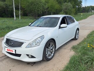 2012 Infiniti G25 IV, белый, 1400000 рублей, вид 1