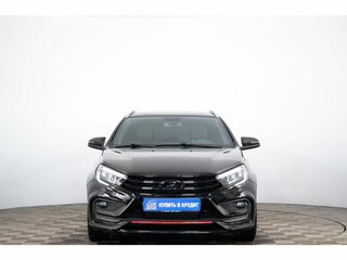 2024 Lada (ВАЗ) Vesta SW Sportline I Рестайлинг (NG), чёрный, 1909000 рублей, вид 2