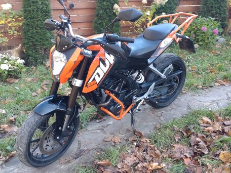 2016 KTM 200 Duke, оранжевый, 165000 рублей, вид 2