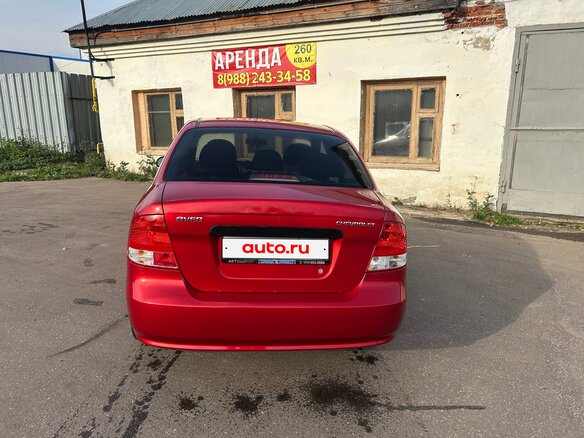 2005 Chevrolet Aveo I, красный, 300000 рублей - вид 3