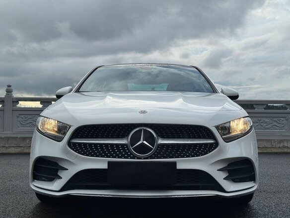 2022 Mercedes-Benz A-Класс 180 Long IV (W177) Рестайлинг, белый, 1680007 рублей - вид 1