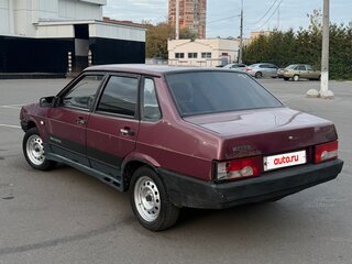 1999 Lada (ВАЗ) 21099, красный, 65000 рублей, вид 4