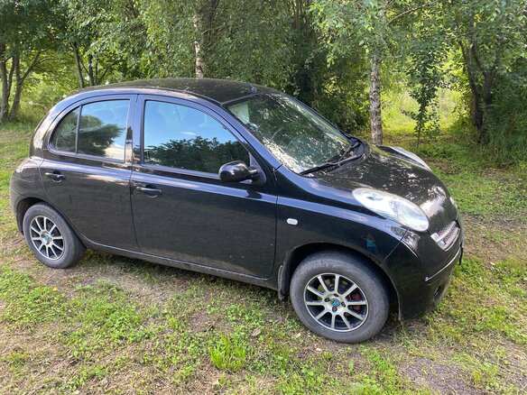 2006 Nissan Micra III (K12), чёрный, 600000 рублей - вид 6