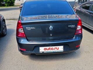 2011 Renault Logan I Рестайлинг, серый, 379000 рублей, вид 4