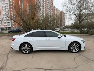 2020 Audi A6 45 TDI V (C8), белый, 5200000 рублей, вид 5
