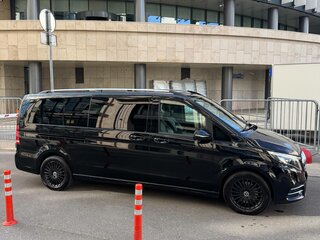 2019 Mercedes-Benz V-Класс Extra Long 250 d экстра длинный III (W447) Рестайлинг, чёрный, 5950000 рублей, вид 2
