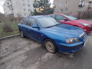 2005 Hyundai Elantra III (XD2) Рестайлинг, синий, 250000 рублей, вид 4