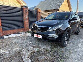 2013 Kia Sportage III, чёрный, 1213000 рублей, вид 1