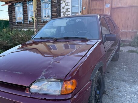 2005 Lada (ВАЗ) 2115, красный, вид 4