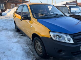 2014 Lada (ВАЗ) Granta I, жёлтый, 133000 рублей, вид 3