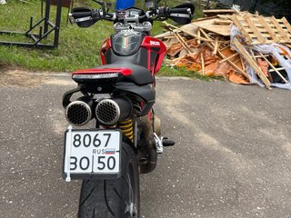 2007 Ducati Hypermotard, красный, 550000 рублей, вид 4