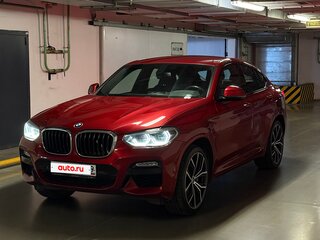 2018 BMW X4 30i II (G02), красный, 3350000 рублей, вид 1