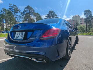 2018 Mercedes-Benz C-Класс 180 IV (W205) Рестайлинг, синий, 1960000 рублей, вид 5