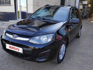 2013 Lada (ВАЗ) Kalina Cross II, чёрный, 397000 рублей, вид 2