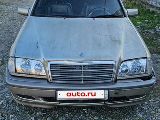 1998 Mercedes-Benz C-Класс 240 I (W202) Рестайлинг, золотистый, 180000 рублей, вид 1