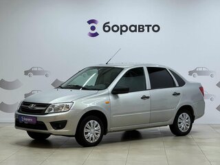 2015 Lada (ВАЗ) Granta I, серебристый, 595000 рублей, вид 1