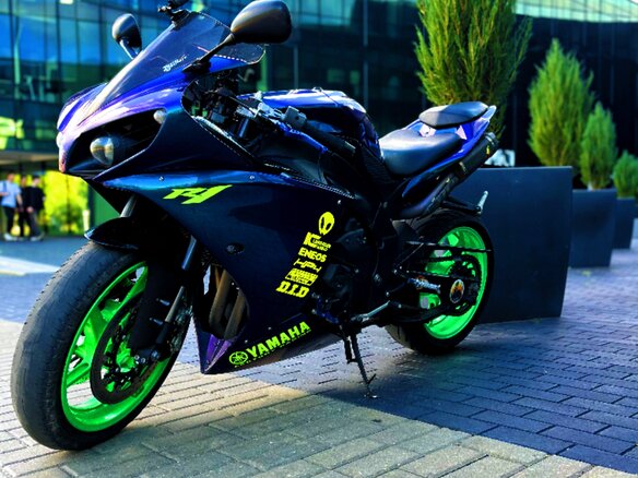 2014 Yamaha YZF-R1, синий, 1150000 рублей - вид 1