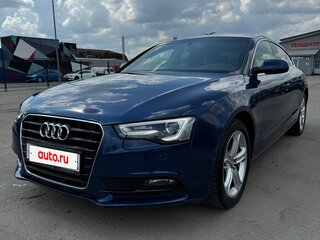 2013 Audi A5 I (8T) Рестайлинг, синий, 1600000 рублей, вид 1