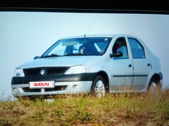 2007 Renault Logan I, серый, 405000 рублей