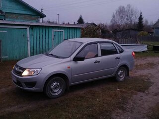 2015 Lada (ВАЗ) Granta I, серебристый, 600000 рублей, вид 4