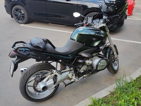 2008 BMW R 1200 R, зелёный, 500000 рублей - вид 8