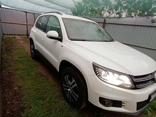 2015 Volkswagen Tiguan I Рестайлинг, белый, 1350000 рублей, вид 3