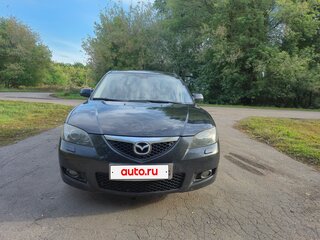 2008 Mazda 3 I (BK) Рестайлинг, чёрный, 600000 рублей, вид 1