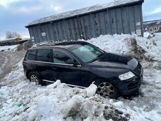 2003 Volkswagen Touareg I, чёрный, 300000 рублей, вид 3