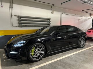2021 Porsche Panamera 4 E-Hybrid II Рестайлинг, чёрный, 9500000 рублей, вид 1