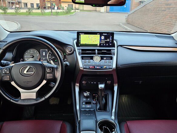 2019 Lexus NX 200 I Рестайлинг, красный, 3650000 рублей - вид 14