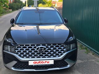 2021 Hyundai Santa Fe IV Рестайлинг, чёрный, 3400000 рублей, вид 2