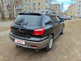 2007 Mitsubishi Outlander I, чёрный, 690000 рублей, вид 4