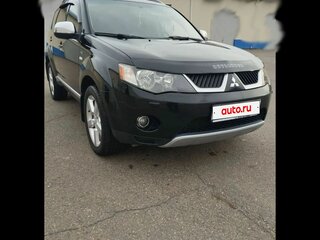 2008 Mitsubishi Outlander II, чёрный, 1190000 рублей, вид 4