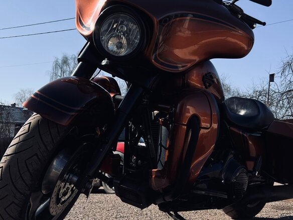2011 Harley-Davidson Street Glide, коричневый, 999000 рублей - вид 8