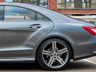2016 Mercedes-Benz CLS 350 BlueTEC II (C218) Рестайлинг, серый, 3200000 рублей, вид 3