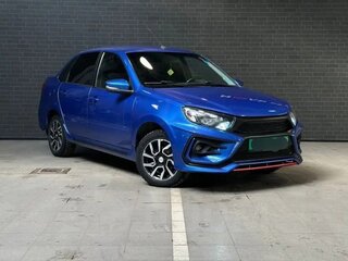 2019 Lada (ВАЗ) Granta Drive Active I Рестайлинг, синий, 595000 рублей, вид 3