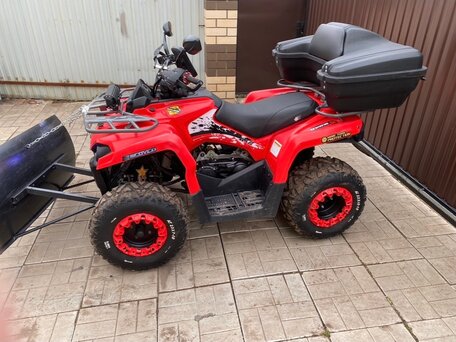2023 Motoland ATV 200 MAX, красный, 165000 рублей, вид 3