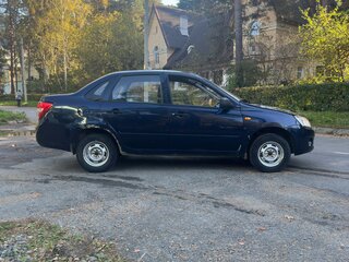 2013 Lada (ВАЗ) Granta I, синий, 299000 рублей, вид 4