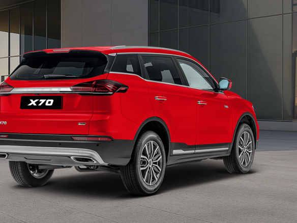 2026 Belgee X70 I Рестайлинг, красный, 3084831 рублей - вид 6