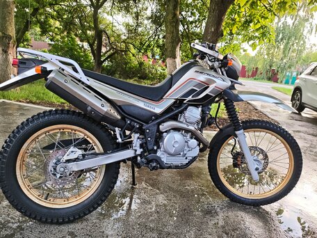 2007 Yamaha XT250 Serow, золотистый, 388000 рублей, вид 4