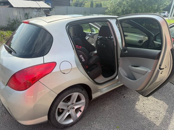 2008 Peugeot 308 I, серый, 550000 рублей - вид 10