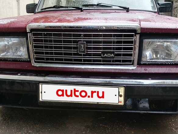 2002 Lada (ВАЗ) 2107, пурпурный - вид 10